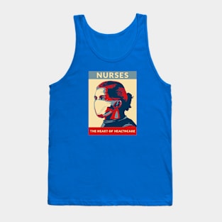 Nurses: The Heart Of Healthcare Tank Top